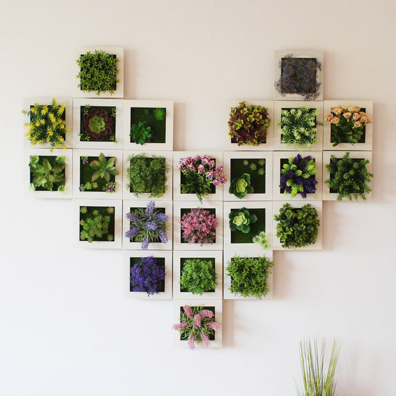 Succulent Wall Hanging - 3D