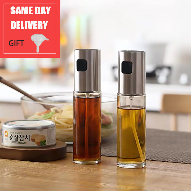 Glass Oil & Vinegar Spray Bottle