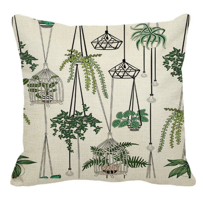 Nordic Style Linen Pillow Cover