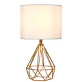 Diamond table lamp