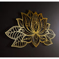 Metal Lotus Wall Art