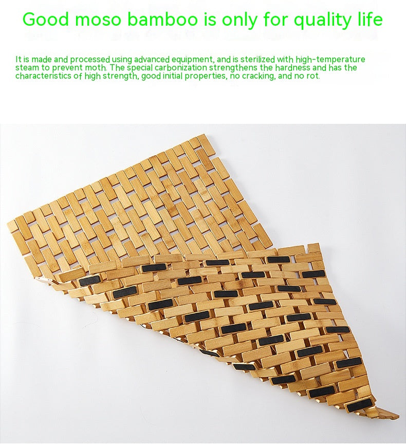 Non-slip Bamboo Mat