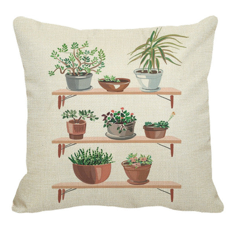Nordic Style Linen Pillow Cover