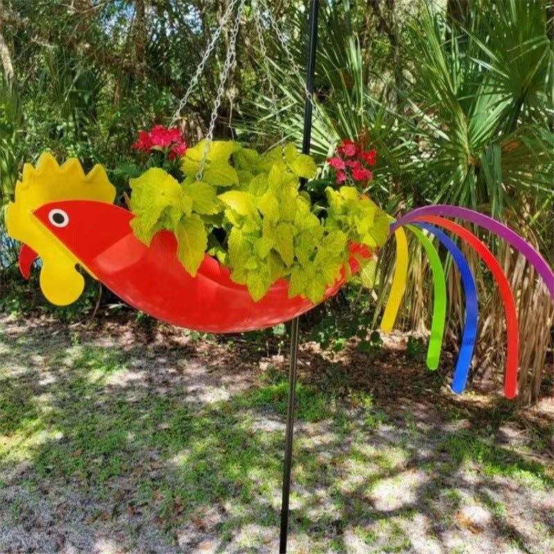 Hanging Animal Flower Pot