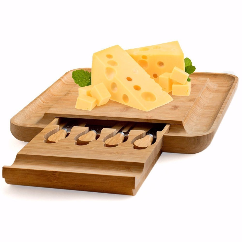 Cutting Board with Knife Drawer