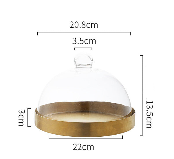 Glass Cake Cover