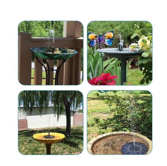 Solar Water Miniature Floating Fountain