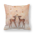 Christmas Peach Skin Pillowcase