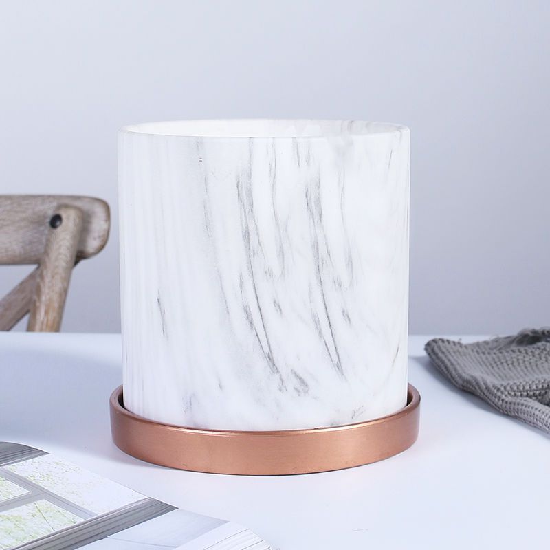 Marble Ceramic Flower Pot