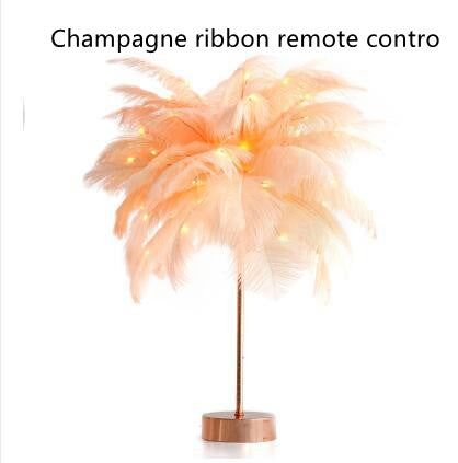 Feather Lamp