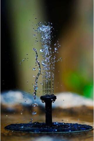 Solar Water Miniature Floating Fountain