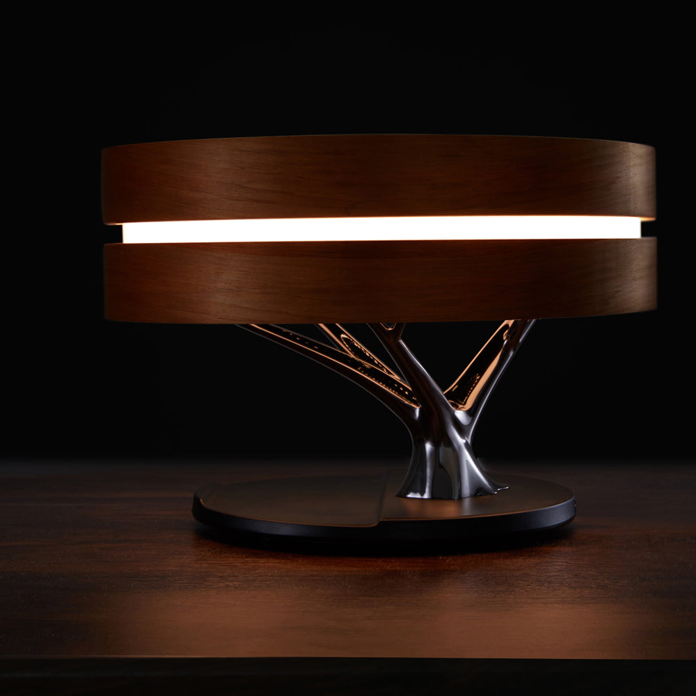 Round Intelligent Bluetooth Bed Lamp