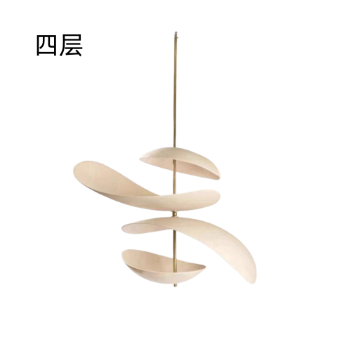 Sleek Modern Petal Chandelier Lighting