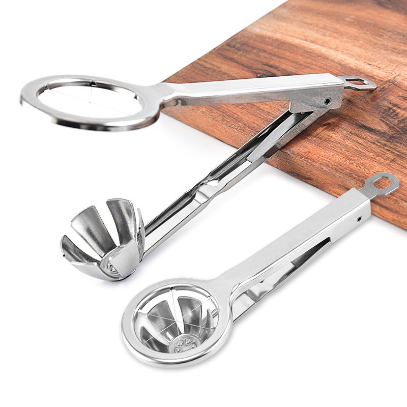 Stainless Steel Egg Cutter - Hexagonal
