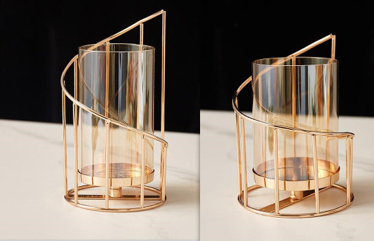 Nordic Iron Candle Holder Set