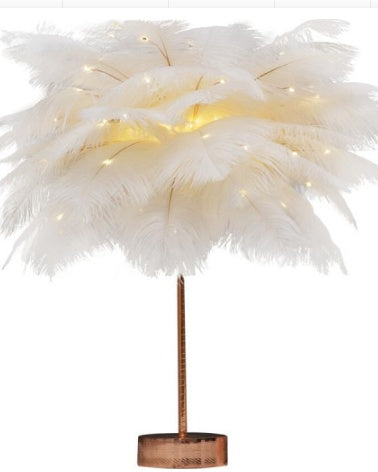 Feather Lamp