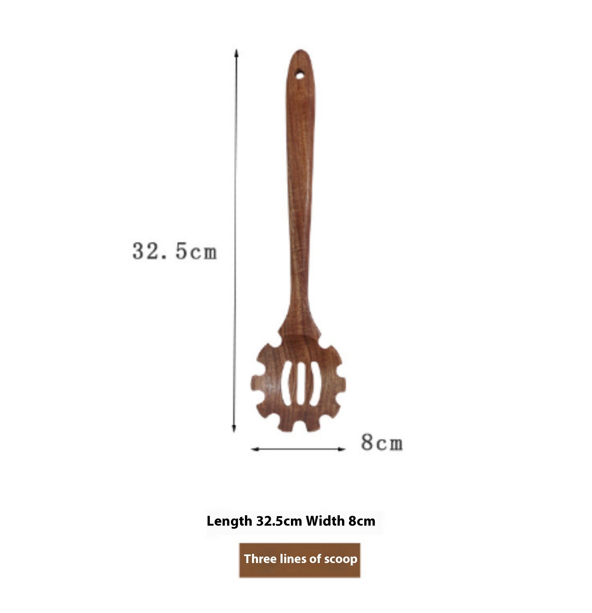 Thailand Teak Natural Wood Kitchen Tool Set