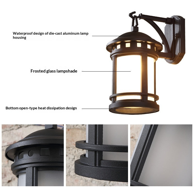Retro Outdoor Wall Light