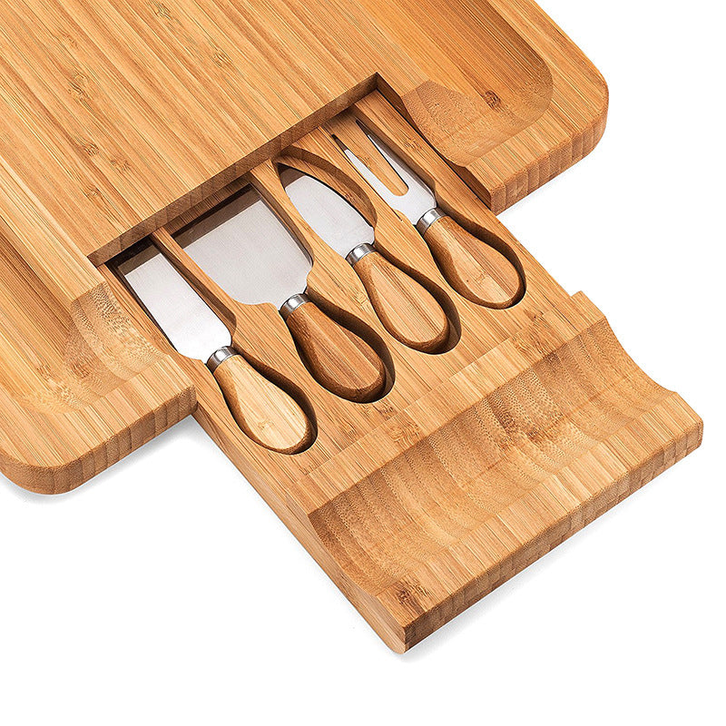 Cutting Board with Knife Drawer