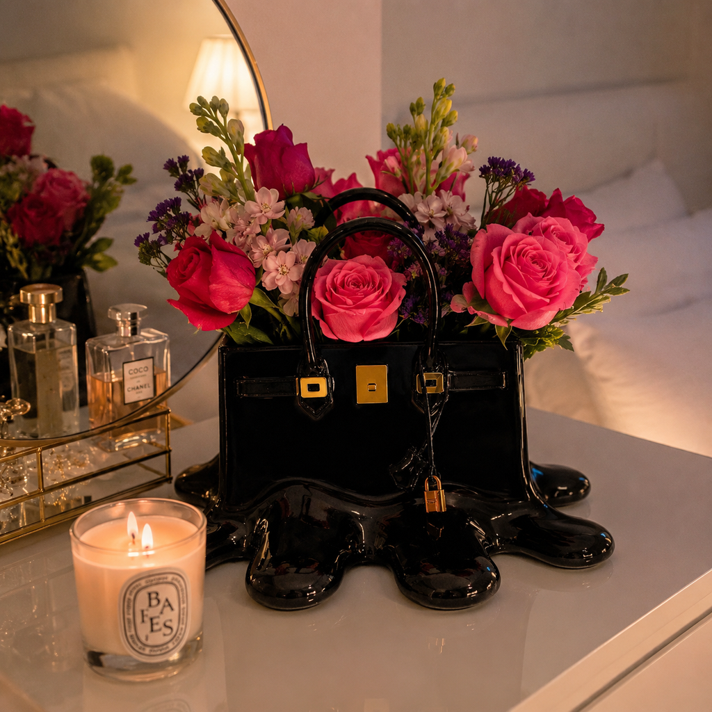 Luxury Designer Handbag Vase