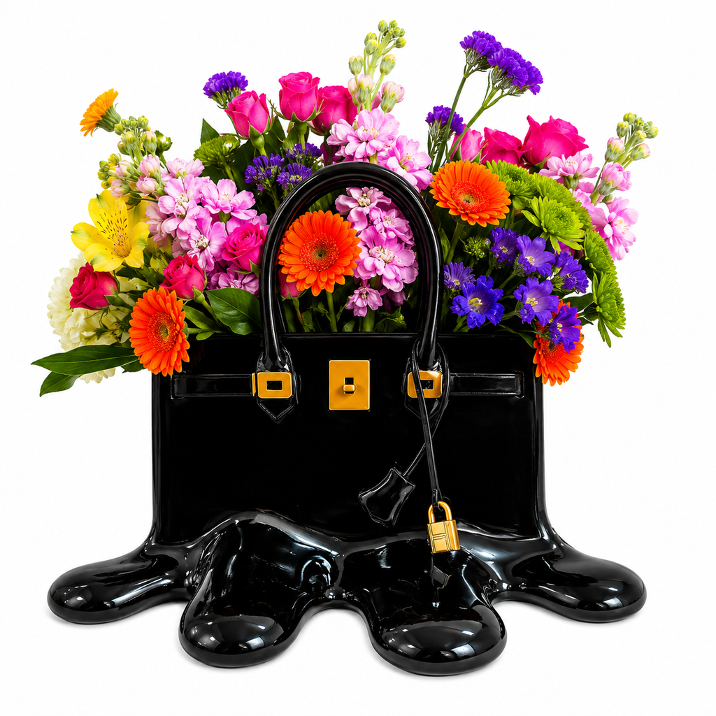 Luxury Designer Handbag Vase
