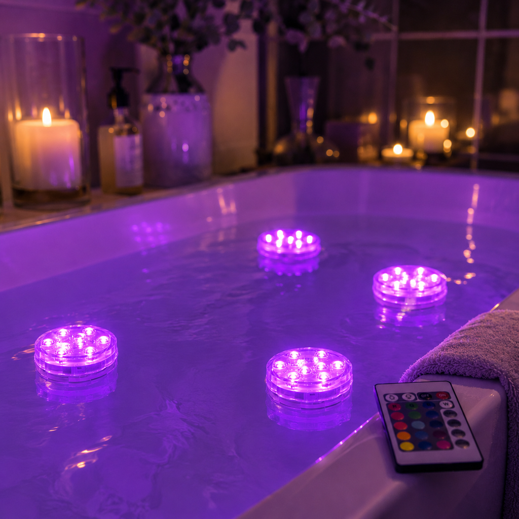 Waterproof Submersible LED Tea Lights
