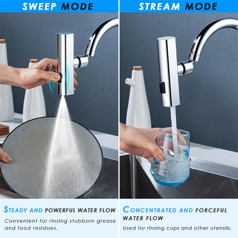 Kitchen Faucet Waterfall Extension