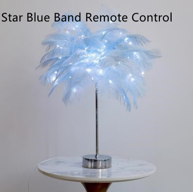 Feather Lamp