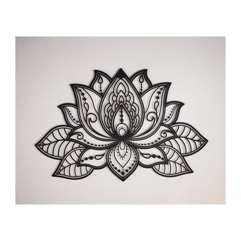 Metal Lotus Wall Art
