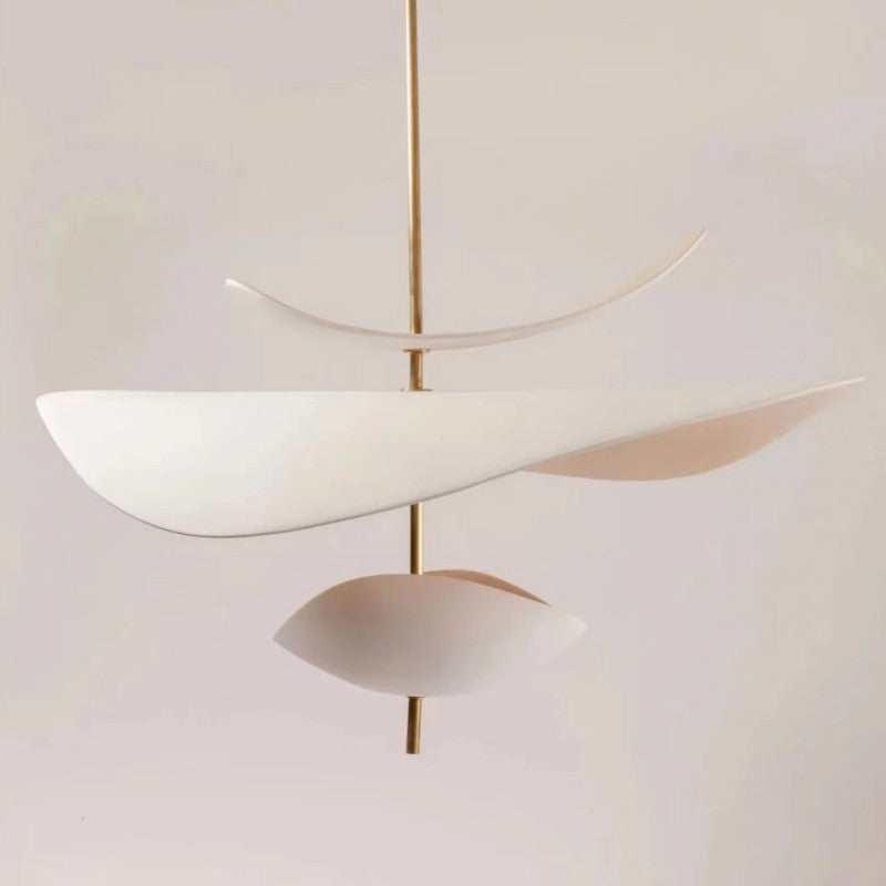 Sleek Modern Petal Chandelier Lighting