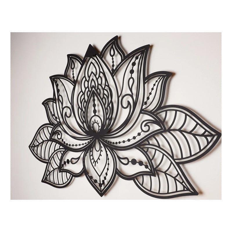 Metal Lotus Wall Art