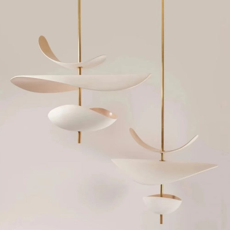 Sleek Modern Petal Chandelier Lighting