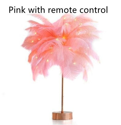 Feather Lamp