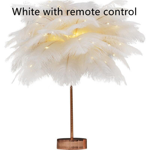 Feather Lamp