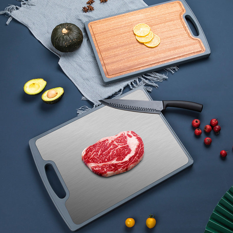 Antibacterial And Mildewproof Stainless Steel Cutting Board