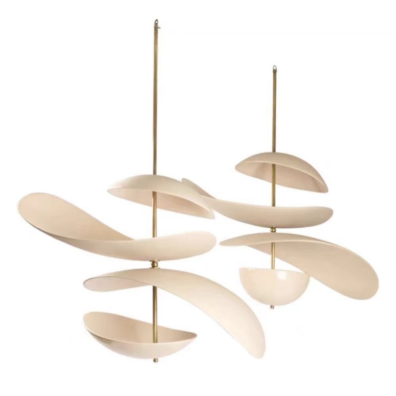 Sleek Modern Petal Chandelier Lighting