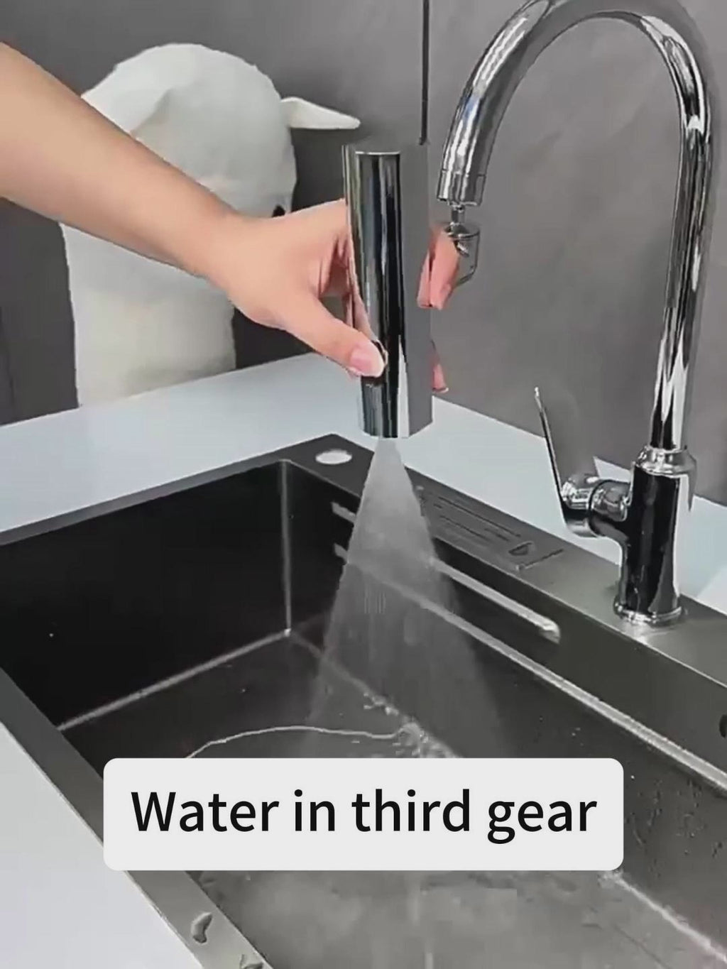 360° Waterfall Kitchen Faucet Attachment