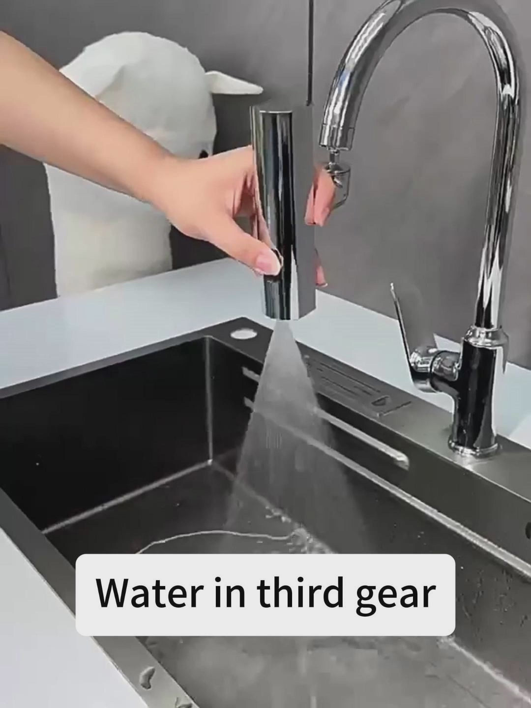 360° Waterfall Kitchen Faucet Attachment